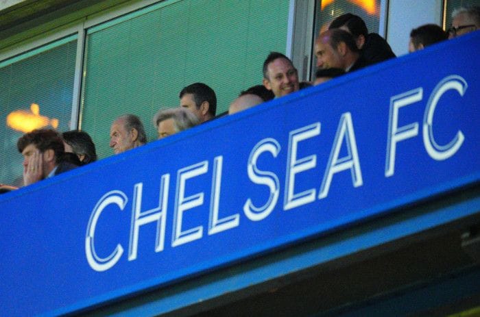 Don Juan Carlos en el Stamford Bridge