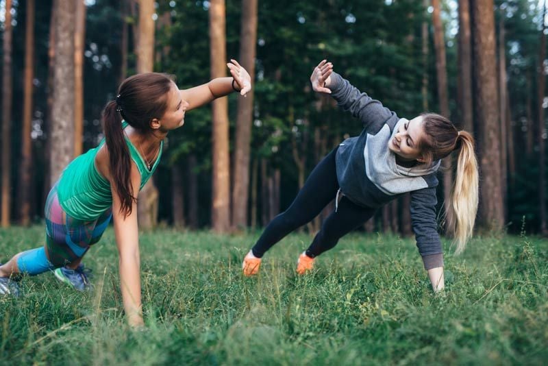 entrenamiento chicas