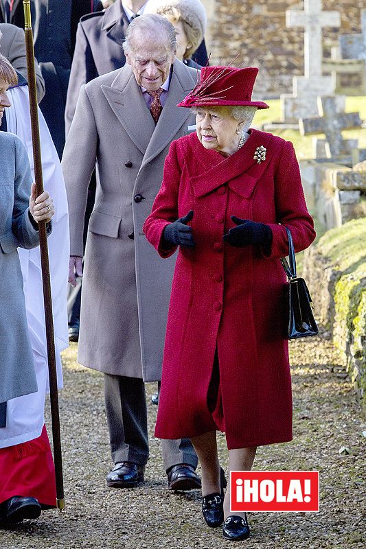 Isabel II y el duque de Edimburgo