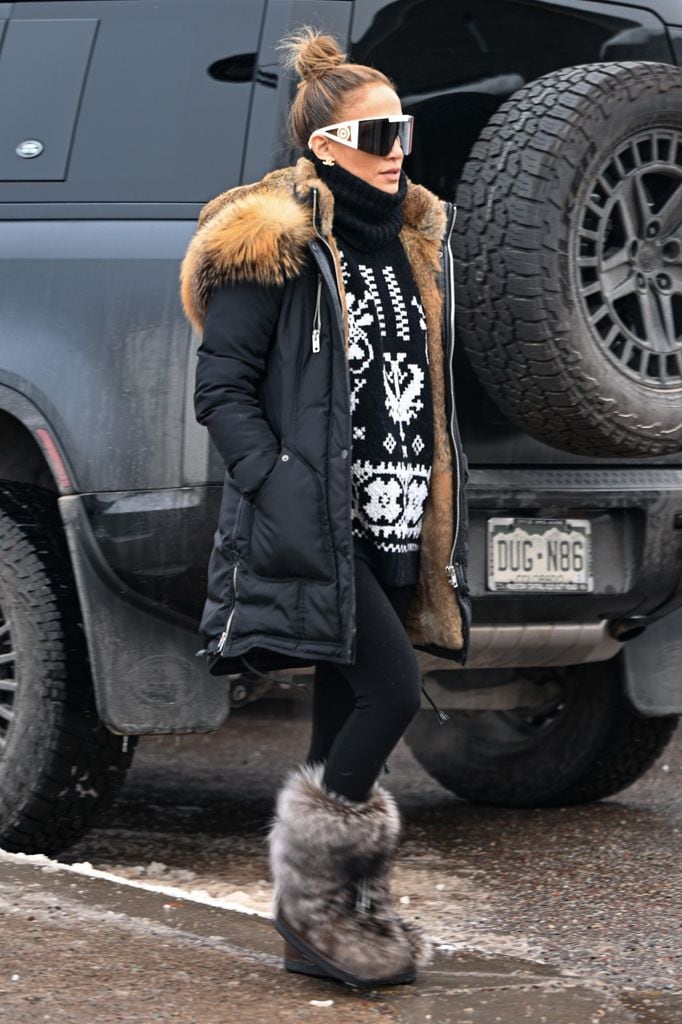 Jennifer Lopez en Aspen