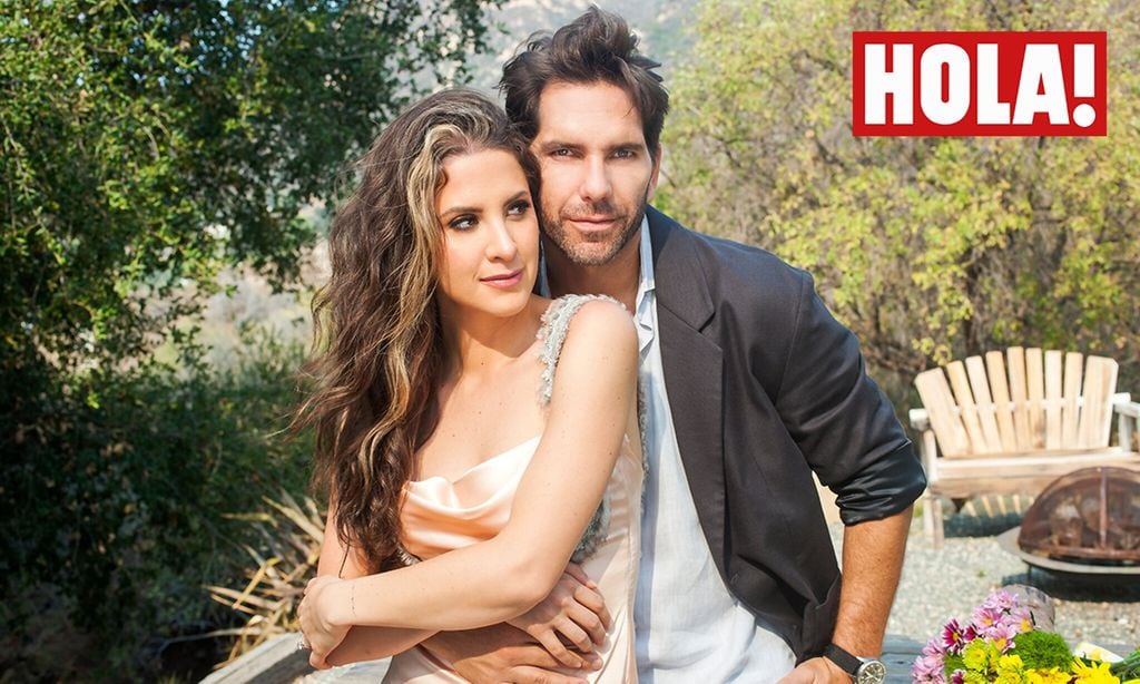 Arap Bethke junto a su prometida, Ivana de María HOLA! USA Exclusiva