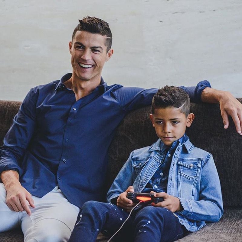 cristiano jr pelo