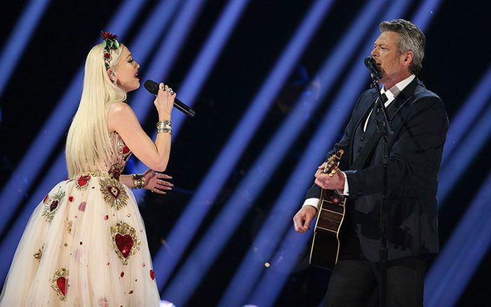 Gwen Stefani y Blake Shelton