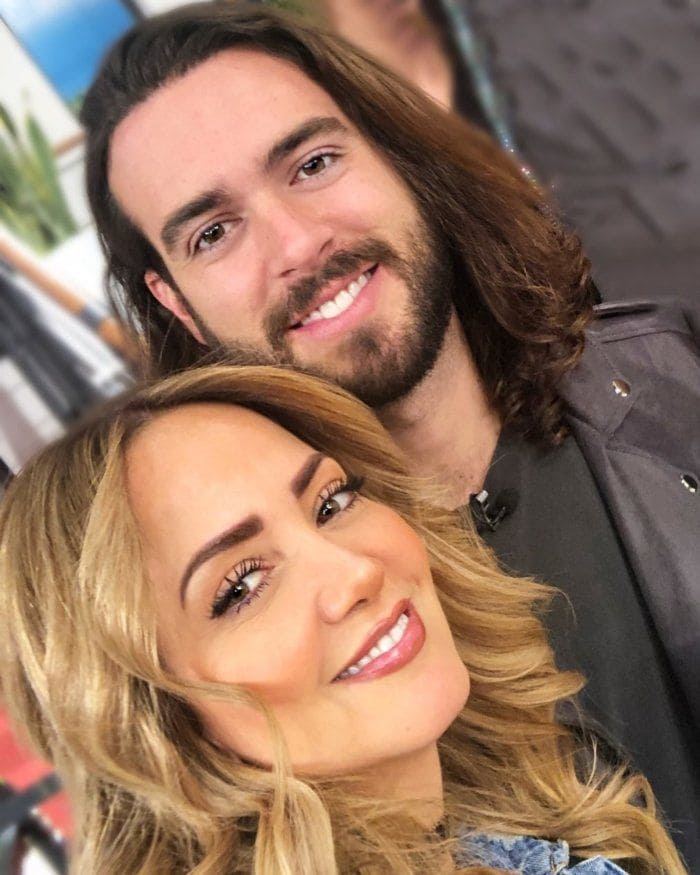 Andrea Legarreta y Pablo Lyle