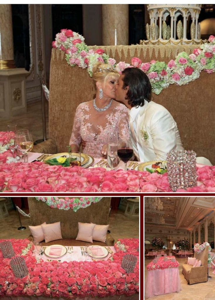 LA ESPECTACULAR BODA DE IVANA TRUMP CON ROSSANO RUBICONDI