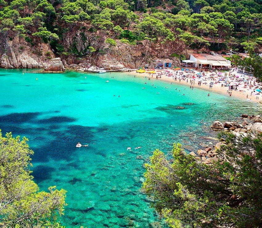 cala aiguablava costa brava