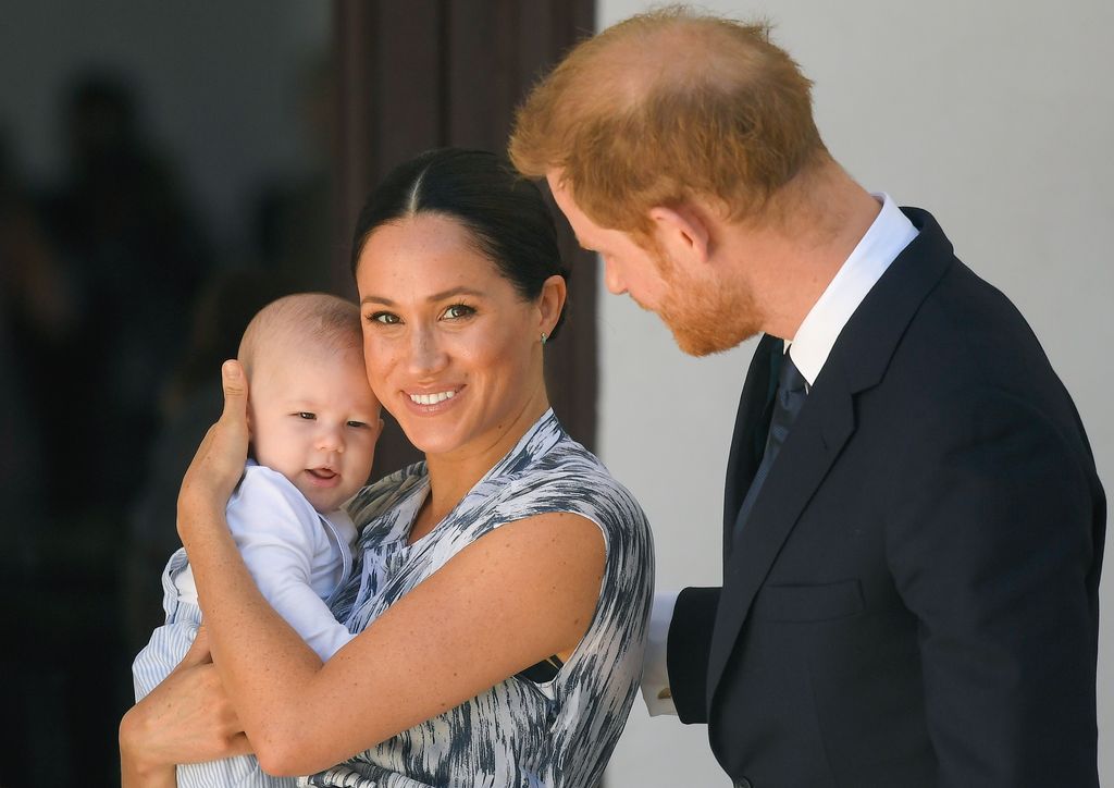 Son contadas las fotos que se conocen de los hijos de Harry y Meghan desde su mudanza a California.