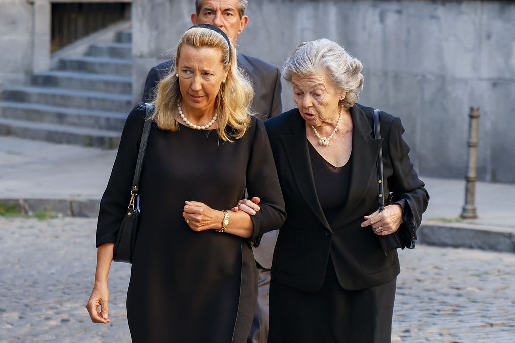 Cristina de Borbón Dos Sicilias y su madre, Ana de Orleans