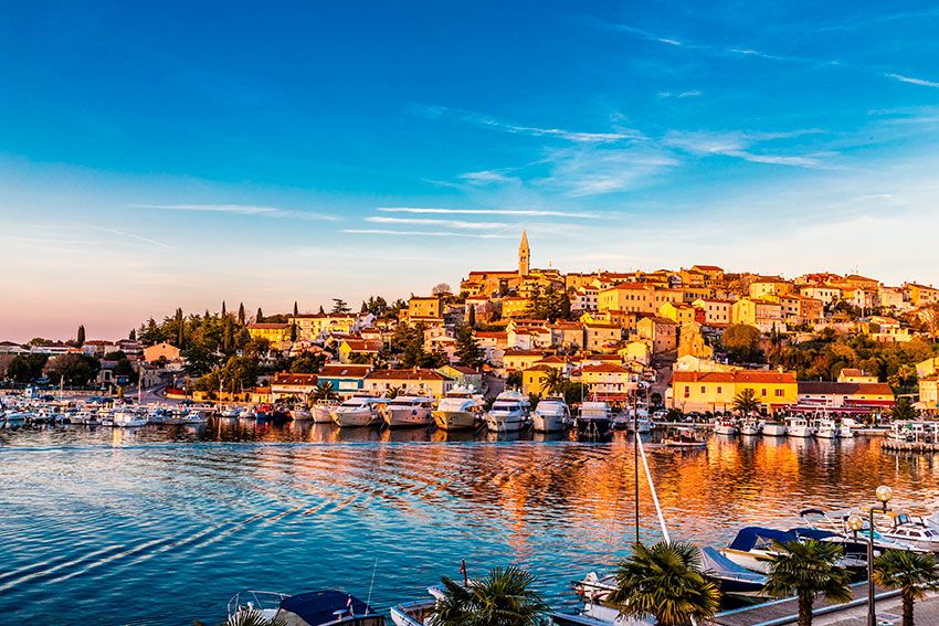 Croacia pueblos istria VRSAR