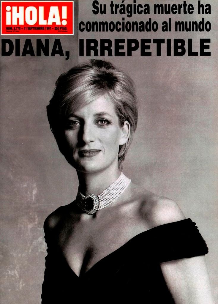 Portada muerte de Diana de Gales, revista ¡HOLA!