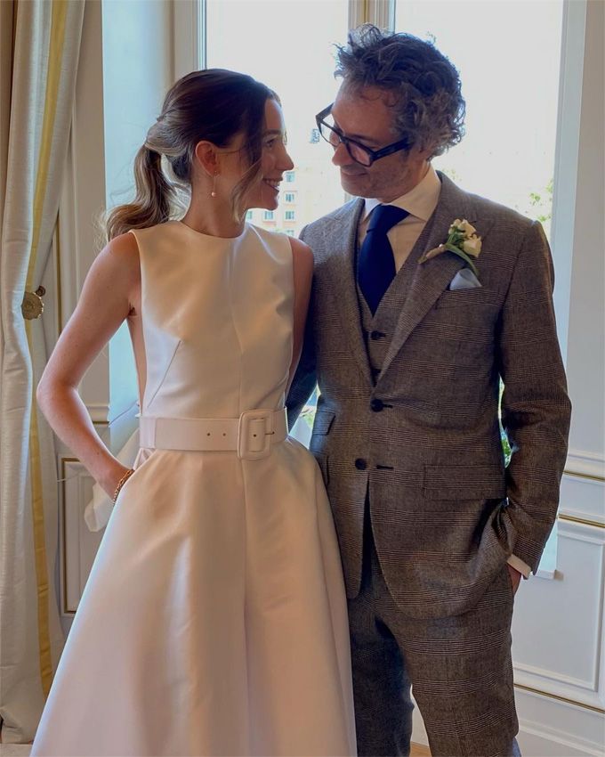 La boda sorpresa de James Rhodes y Micaela Breque