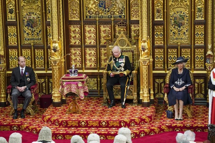 Camilla de Cornualles y el príncipe Guillermo, los otros protagonistas en la apertura del Parlament