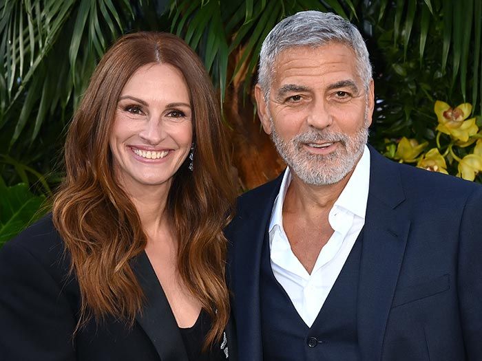 George Clooney con Julia Roberts