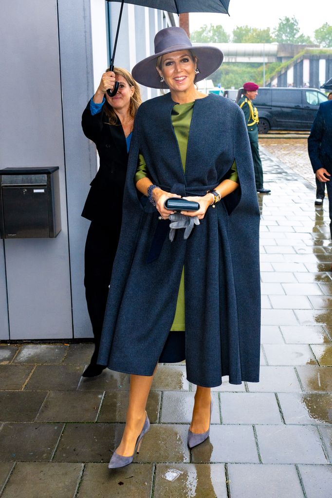 Queen Máxima of the Netherlands at the National Ballet Academy in Amsterdam