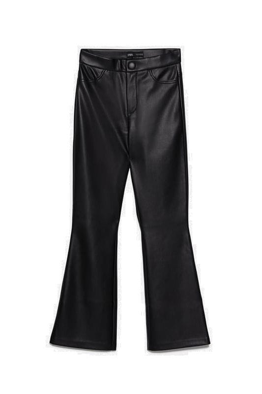 pantalon piel zara