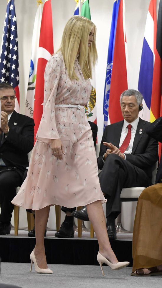 Máxima de Holanda e Ivanka Trump