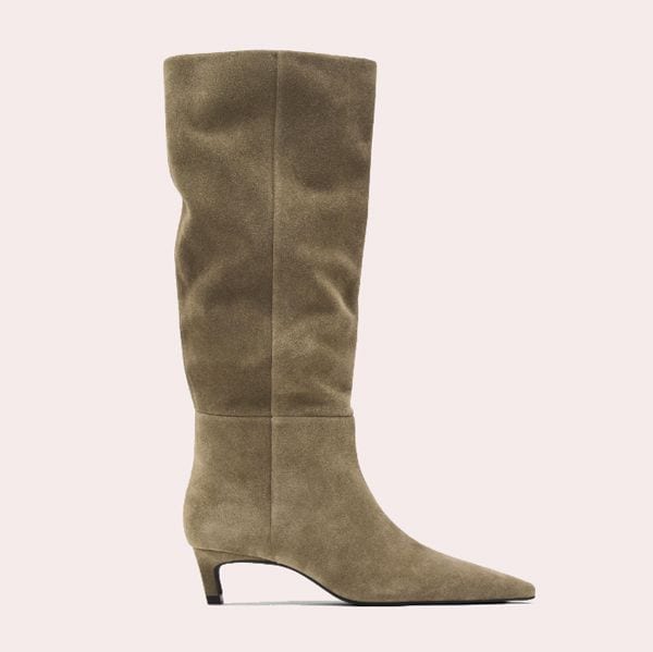 Botas serraje Massimo Dutti