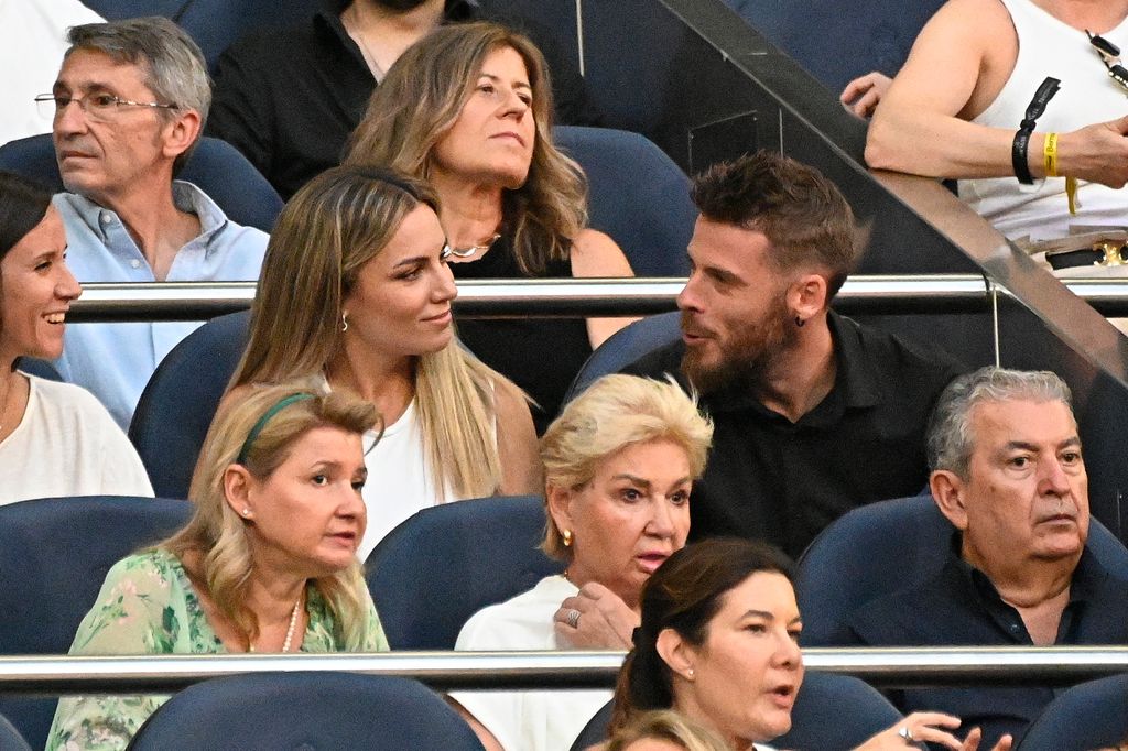 Edurne y David de Gea asisten al concierto de Luis Miguel