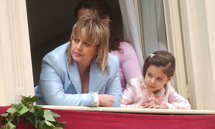 María Teresa Campos y su nieta Alejandra Rubio en Semana Santa