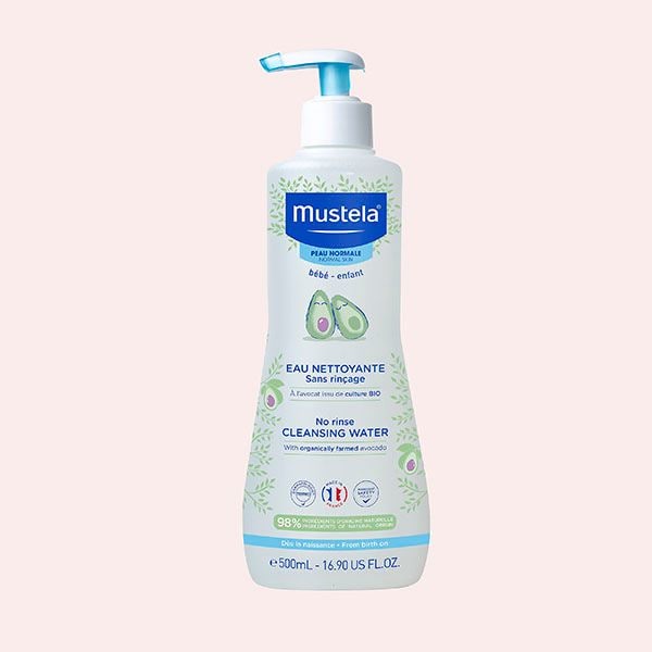 Mustela Agua Limpiadora sin Aclarado con Aguacate Bio