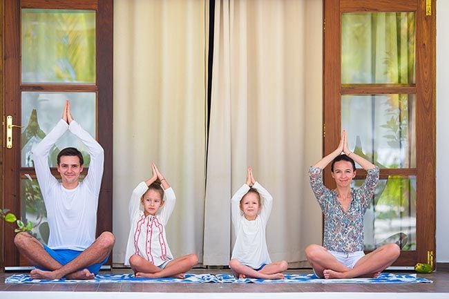 Yoga en familia