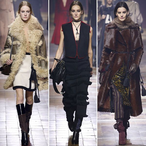 París Fashion Week: Lanvin otoño-invierno 2015-2016.