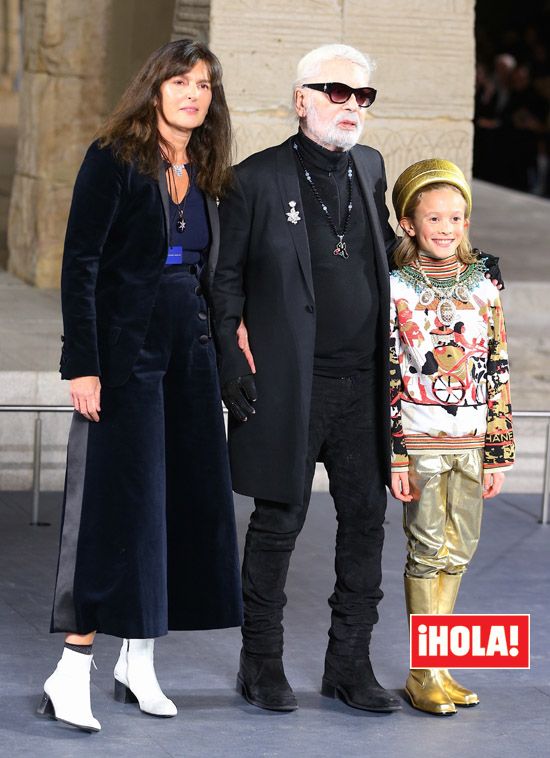 Karl Lagerfeld y Virginie Viard