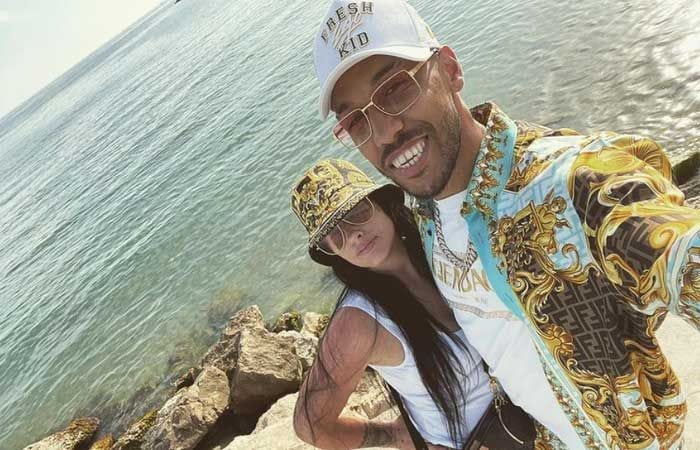 Aubameyang y su mujer, Alysha Behague