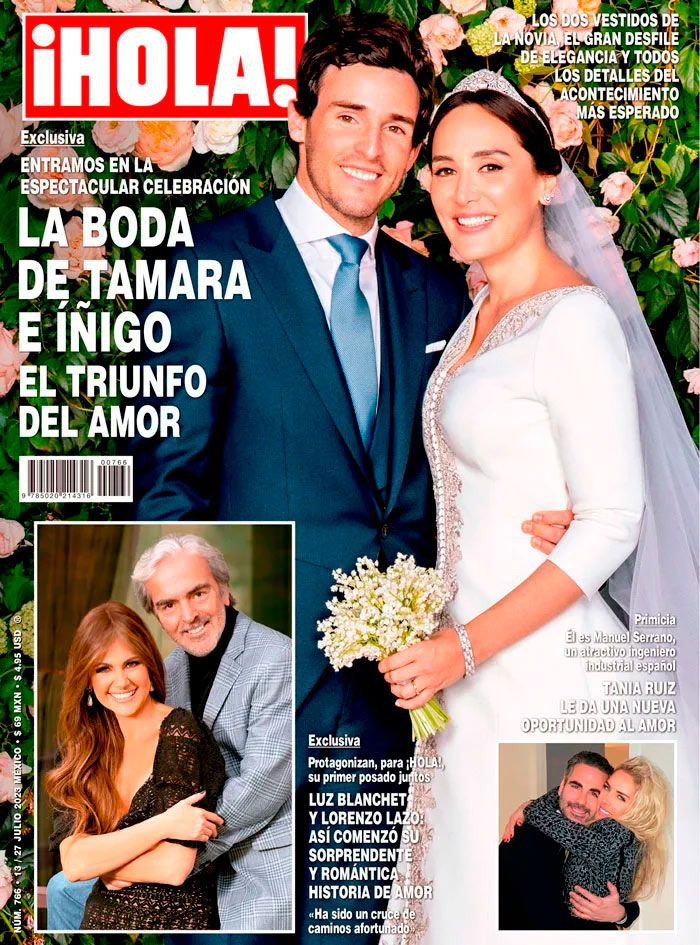 Luz Blanchet y Lorenzo Lazo en ¡HOLA!