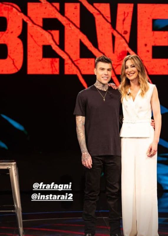 Fedez entrevistado en el programa Belve