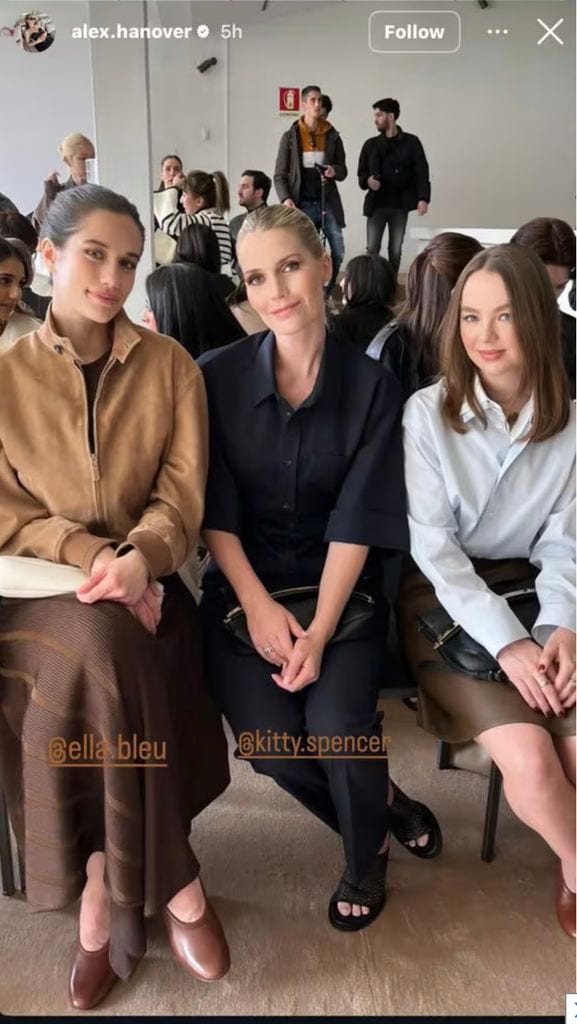 Ella Bleu, Kitty Spencer y la princes Alexandra de Hannover