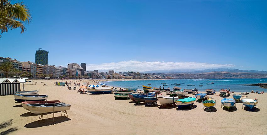 Playa de las Canteras gran canaria