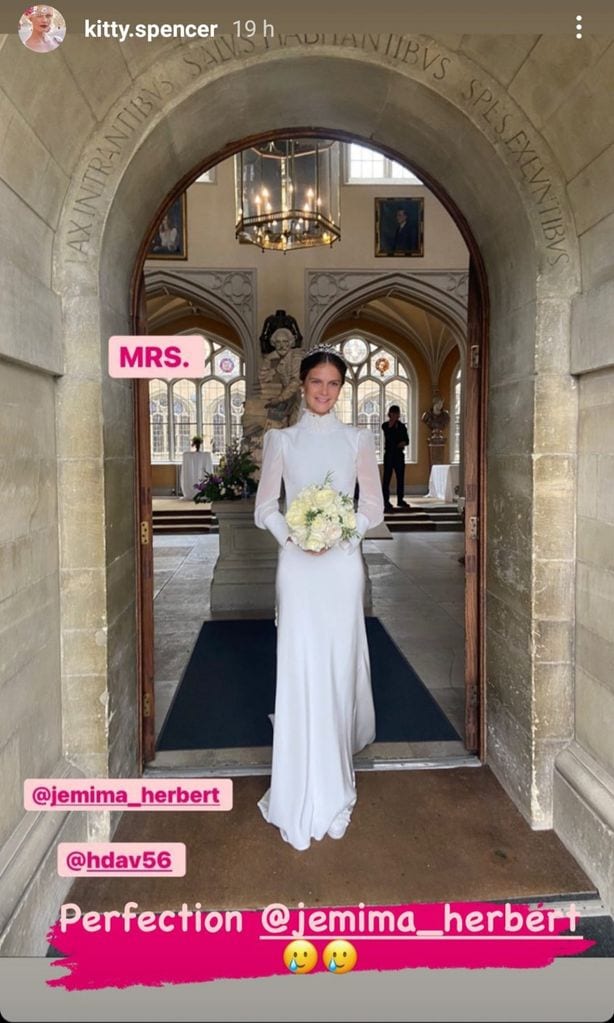 Boda de Lady Jemima Herbert