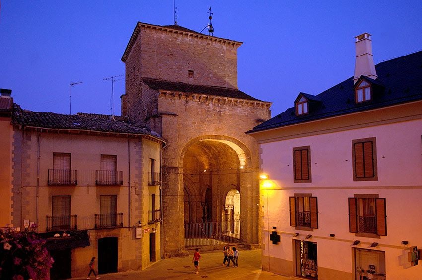 Trasera de la Catedral de Jaca, Huesca