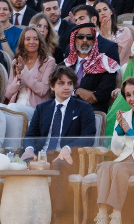 Miriam al-Ghazi de Jordania en el Jubileo de Plata