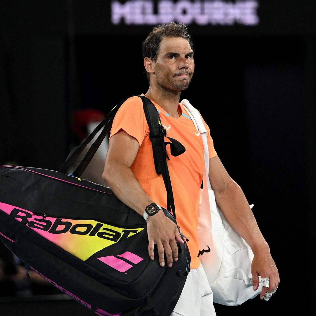 Rafael Nadal en el Abierto de Australia