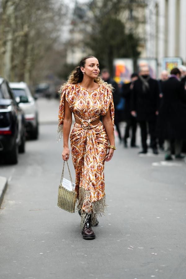 vestido invitada look