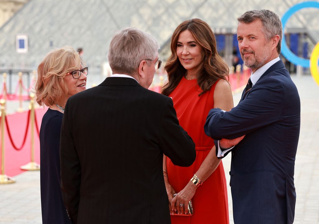 La reina Mary y el rey Federico de Dinamarca en París para la ceremonia de apertura de los Juegos Olímpicos
