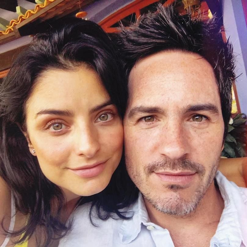 Aislinn Derbez y Mauricio Ochmann