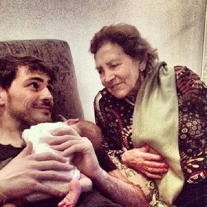 La abuela de Iker Casillas