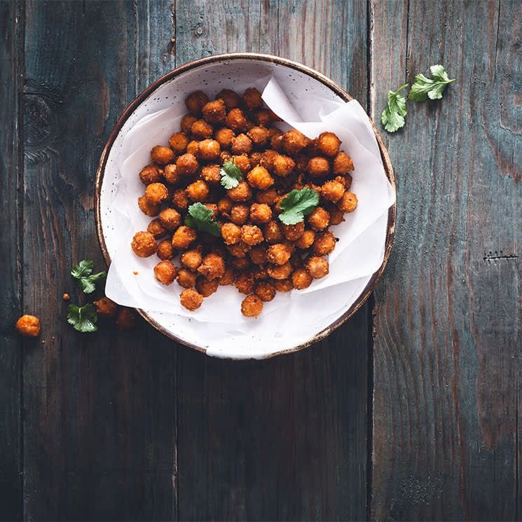 Paso a paso: Garbanzos fritos con comino y pimentón