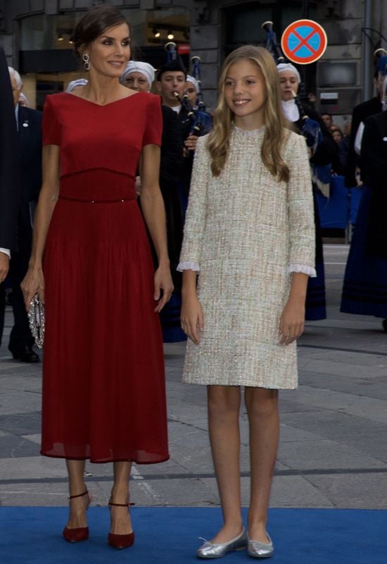 Reina Letizia y la Infanta Sofía