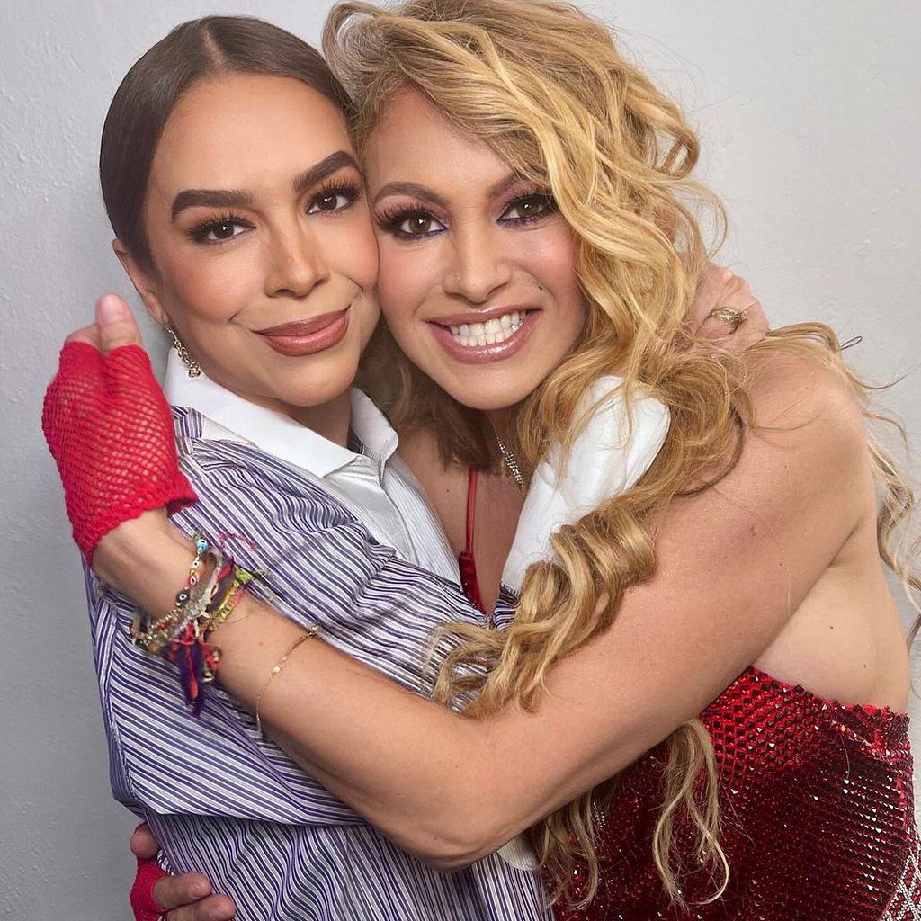 Biby Gaytán y Paulina Rubio