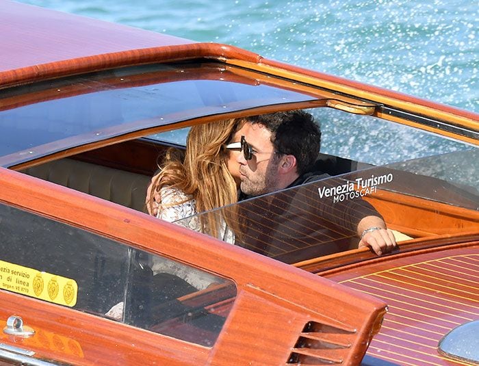 Jennifer Lopez y Ben Affleck en Venecia