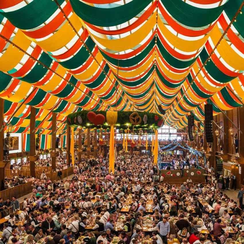 celebracion del oktoberfest en munich alemania