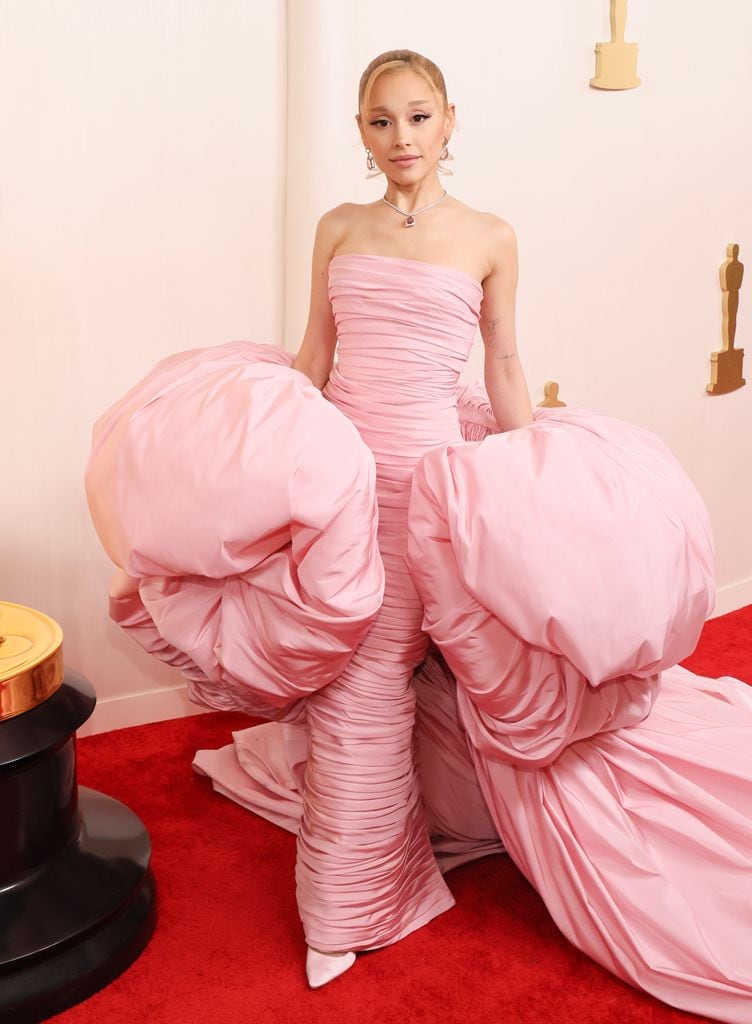 HOLLYWOOD, CALIFORNIA - MARCH 10: Ariana Grande attends the 96th Annual Academy Awards on March 10, 2024 in Hollywood, California. (Photo by Rodin Eckenroth/Getty Images)