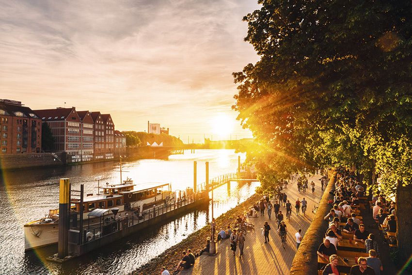 De crucero por el Weser, Bremen