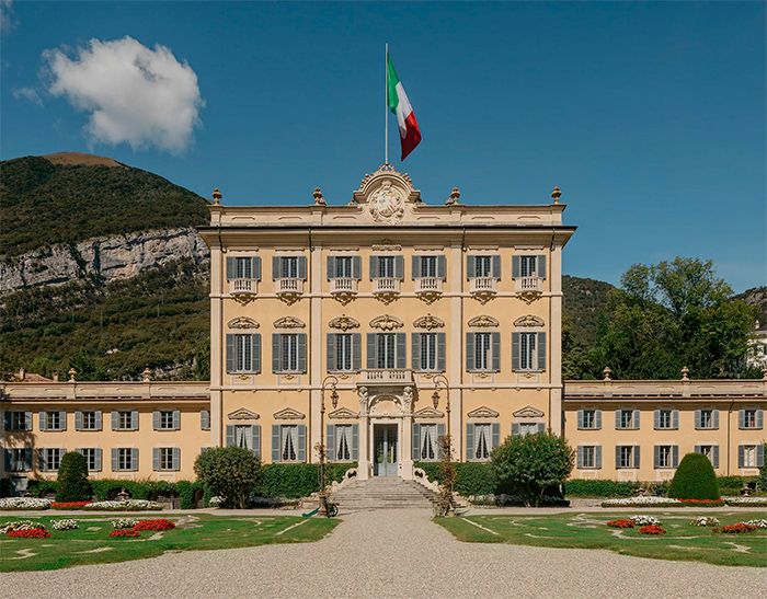Villa Sola Cabiati ha sido el lugar elegido por la pareja para una romántica escapada