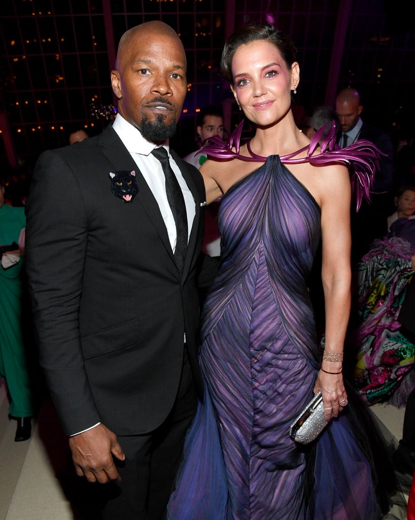 Jamie Foxx y Katie Holmes, en mayo de 2019