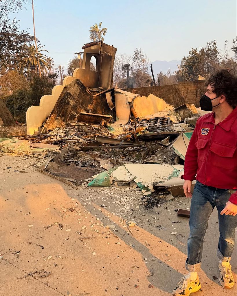 La casa de Mandy Moore tras los devastadores incendios de Los Ángeles